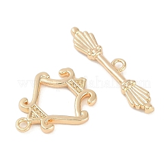 Brass Toggle Clasps&nbsp;KK-K391-05G