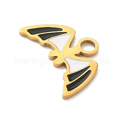 304 Stainless Steel Enamel Halloween Theme Pendants&nbsp;STAS-Z164-03G-04
