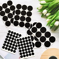 21 Sheets 3 Styles Flat Round Self-adhesive Stickers&nbsp;DIY-DJ0001-56A