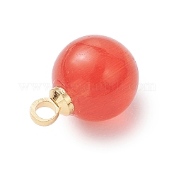 Cat Eye Charms&nbsp;PALLOY-JF04779