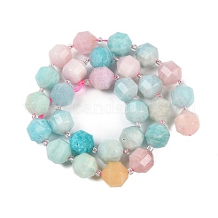 Natural Amazonite & Kunzite & Aventurine Beads Strands&nbsp;G-O201B-149H