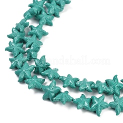 Synthetic Coral Dyed Carved Beads Strands&nbsp;CORA-K009-06B-07