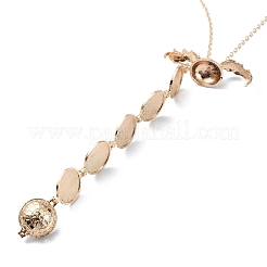 Alloy Pendant Necklaces&nbsp;NJEW-H031-01C-KCG