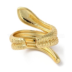Rack Plating Brass Open Cuff Rings&nbsp;RJEW-K249-16G