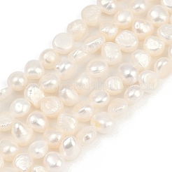 Natural Cultured Freshwater Pearl Beads Strands&nbsp;PEAR-P064-19G-05A-02