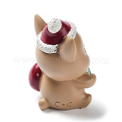 Christmas Animals Resin Sculpture Ornament&nbsp;RESI-K025-01B