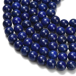 Natural Lapis Lazuli Beads Strands&nbsp;G-L642-B05-8mm