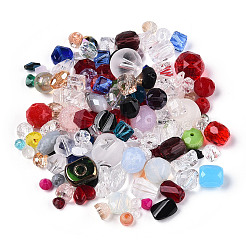 Mixed Style Painted Glass Beads&nbsp;GLAA-T029-19