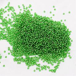 6/0 Transparent Glass Round Seed Beads&nbsp;SEED-J010-F6-27B