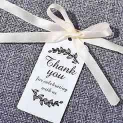 2 Sets 2 Colors Thank You for Celebrating with Us Paper Gift Tags&nbsp;CDIS-SZ0001-10