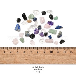 7 Style Natural Mixed Gemstone Chip Beads&nbsp;G-FS0001-85