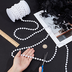 1Roll ABS Plastic Imitation Pearl Beads&nbsp;KY-PA0001-21B