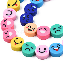 Handmade Polymer Clay Bead Strands&nbsp;CLAY-N008-065-B