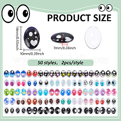 1 Bag Glass Cabochons&nbsp;GGLA-PH0001-79
