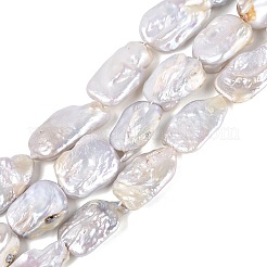 Natural Keshi Pearl Beads Strands&nbsp;PEAR-S020-K11-01