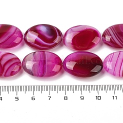 Natural Striped Agate/Banded Agate Beads Strands&nbsp;G-Q182-01