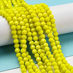 Opaque Glass Beads Stands&nbsp;EGLA-A035-P4mm-D04
