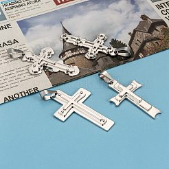 Non-Tarnish 201 Stainless Steel Big Pendants&nbsp;STAS-I002-M06-1