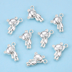 Rack Plating Alloy Charms&nbsp;PALLOY-WH0103-01S