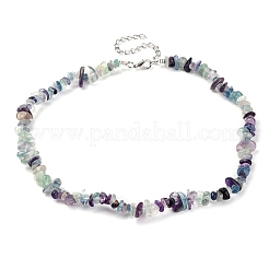 12Pcs Mixed Gemstone Chip Beaded Necklaces for Women&nbsp;G-B122-04