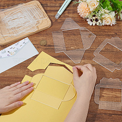7Pcs Acrylic Templates&nbsp;DIY-BC0016-75