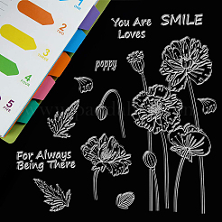 PVC Plastic Stamps&nbsp;DIY-WH0167-56-382