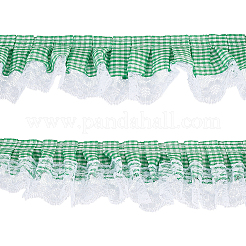 5Yards Polyester Tartan Printed Ribbon&nbsp;OCOR-GF0006-10C