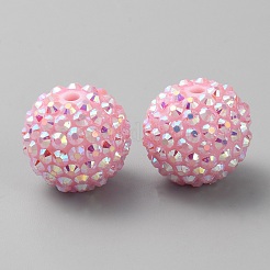 Opaque Resin Beads&nbsp;LS-KY-WH0001-039C