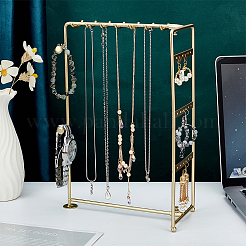 Iron Jewelry Display Stands&nbsp;ODIS-WH0086-148