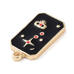 Tarot Alloy Enamel Pendants&nbsp;FIND-Z057-02G-02