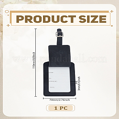1Pc PU Leather Luggage Tag&nbsp;FIND-LP0008-75