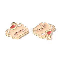 Alloy Enamel Pendants&nbsp;PALLOY-F288-04A