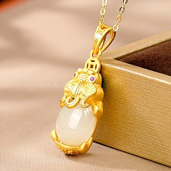 Natural Hetian Jade Pendants&nbsp;STER-BB71730-A