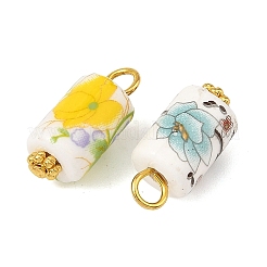 Printed Handmade Porcelain Pendants&nbsp;PALLOY-JF05990