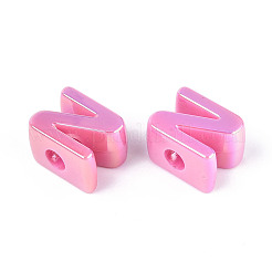 UV Plating Opaque Acrylic Beads&nbsp;PACR-ZX018-04N