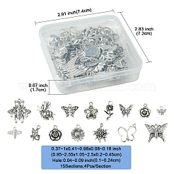 15 Styles Tibetan Style Alloy Pendants&nbsp;TIBE-FS0002-73
