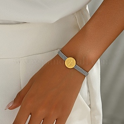 Retro 201 Stainless Steel Watch Band Bracelets&nbsp;NI3765-1