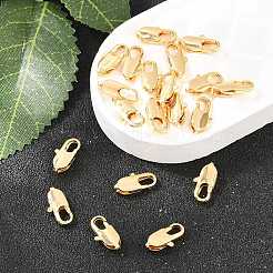 SHEGRACE Brass Lobster Claw Clasps&nbsp;XGR0006G-07G