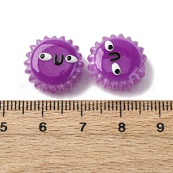Fuuny Baking Paint Glass Enamel Beads&nbsp;LAMP-Q045-01F
