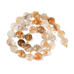 Natural Dendritic Quartz Beads Strands&nbsp;G-C116-A80-01