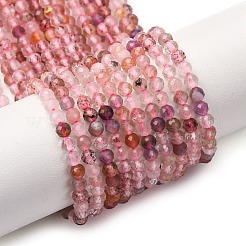 Natural Super Seven Quartz Beads Strands&nbsp;G-A276-C06-3mm