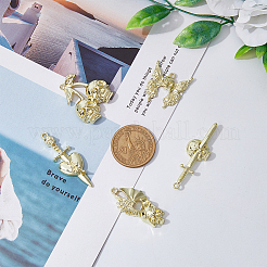 40Pcs 5 Style Alloy Pendants&nbsp;FIND-DC0003-17