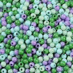 Opaque Acrylic Beads&nbsp;X1-OACR-H118-07A-06