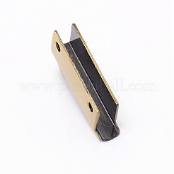 Zinc Alloy Bag Lock Catch Clasps&nbsp;LS-PALLOY-WH0088-12AB