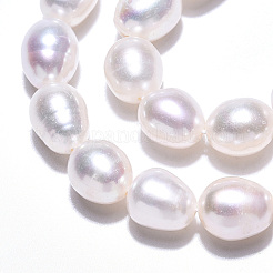 Natural Cultured Freshwater Pearl Beads Strands&nbsp;PEAR-N012-07K