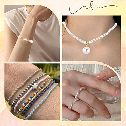 4 Rolls Flat Elastic Crystal String&nbsp;EW-SC0001-05D