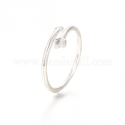 Adjustable Brass Stackable Finger Ring Sets&nbsp;RJEW-G100-01