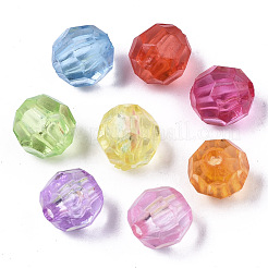 Transparent AS Plastic Beads&nbsp;MACR-T039-22A