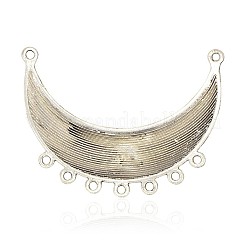 Vintage Alloy Enamel Moon Links&nbsp;ENAM-J139-02AS