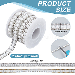 Ceramic & Glitter Resin Hotfix Rhinestone(Hot Melt Adhesive On The Back)&nbsp;DIY-WH0308-621B